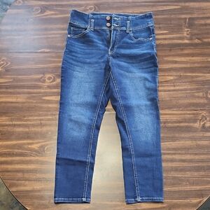 No Boundaries Men's Dark Blue Skinny Jeans